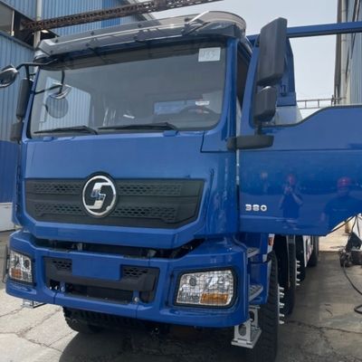 شراء شاكمان H3000 50 طن 12 عجلة شاحنة تيبر 380HP 340HP 8x4 شاحنة القمامة online manufacture