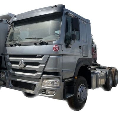 شراء إمدادات يدوية شاحنة سينوتريك مستعملة شاحنة جرارية هوو 351 450 حصان مع ABS و 6 أسطوانات online manufacture