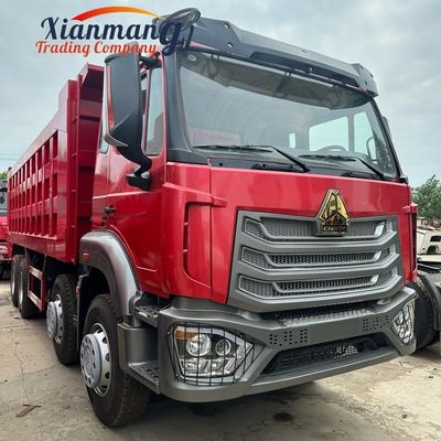 شراء سينوتروك هوفو 8*4 شاحنة القمامة 400 حصان بقوة 31-40 طن online manufacture