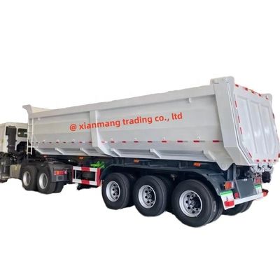 شراء 3 / 4 / 5 محور ثلاثي 35 متر مكعب 40 متر مكعب 60 طن 80 طن شاحنة قمامة ثقيلة شكل U online manufacture
