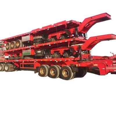 شراء مجموعة Xianmang 3 و 4 محاور 20ft 40ft حاوية سرير مسطح سرير مسطح نصف المقطورات لتنزانيا وكينيا online manufacture