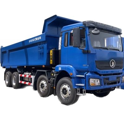 سعر جيد 8x4 قيادة اليد اليسرى شاكمان H3000 50 طن 12 عجلة شاحنة عجلة 380HP مضخم الانترنت