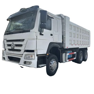 سعر جيد 400 420 375 371HP شاحنة الصينية هوو شاحنة قمامة مستعملة شاحنة 10 عجلات عجلات شاحنة بيضاء Hovo الانترنت