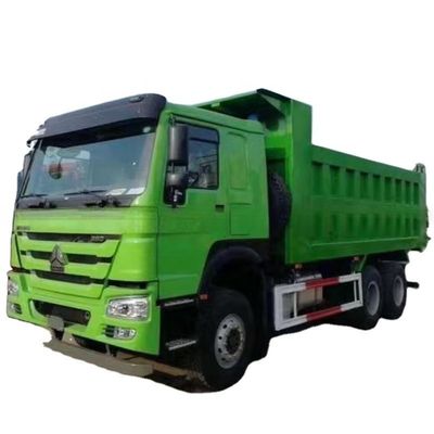 سعر جيد وقود الديزل نوع 371HP شاحنة الصينية هوو القمامة يد ثانية 10 عجلات شاحنة عجلات الانترنت