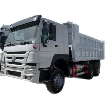 سعر جيد الدفة اليسرى 375HP 10 عجلات Sinotruk شاحنة قمامة 30 طن يد ثانية 6x4 HOWO Tipper الانترنت