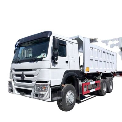 سعر جيد شاحنة 6 أسطوانات Sinotruck Howo شاحنة 6X4 Tipper Dumper Tipping مع خزان الشحن 5.3-6.2M الانترنت