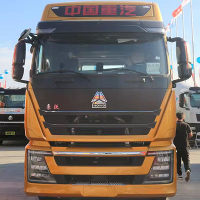 سعر جيد HOWO SINOTRUCK المستعمل 6X4 رأس الشاحنة T7H 460 شاحنة الجرار مع انبعاثات يورو 5 الانترنت