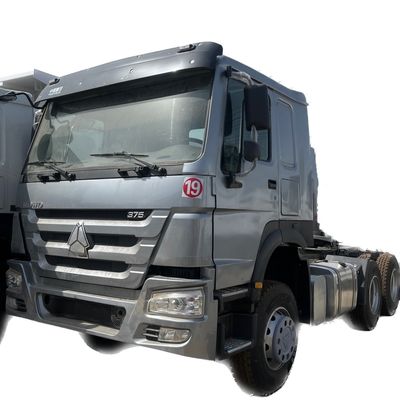 سعر جيد دعم فني فيديو الديزل شاحنة سينوتراك هوو جرار شاحنة 375HP سحب جرار سحب الانترنت