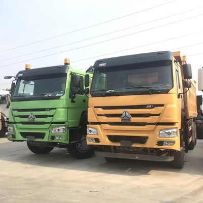 سعر جيد 10 عجلات شاحنات هوو 351-450 حصان 20 متر مكعب شاحنة قمامة مستعملة مع مقعد السائق العادي الانترنت