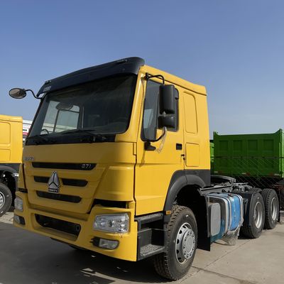 سعر جيد SINOTRUCK 371 375 HP HOWO شاحنة الجرار مع رأس WEICHAI و عزم دوران أقصى الانترنت