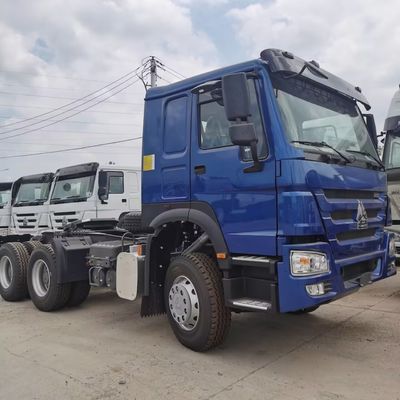 سعر جيد 6x4 رأس الجرار 400 حصان سينوتروك هوو شاحنات الجرار 31-40T سعة حمولة الانترنت