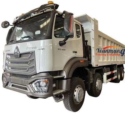 سعر جيد HOWO NX 8X4 12 عجلات شاحنة القمامة مع ABS و مكيف الهواء يدوي شاحنة صينية الانترنت