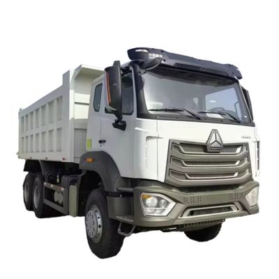 سعر جيد 6x4 10 عجلات 20-40 طن شاحنة دمب ترجح عزم الدوران العالي مستخدم هوو NX نموذج 400HP مع محرك WEICHAI الانترنت