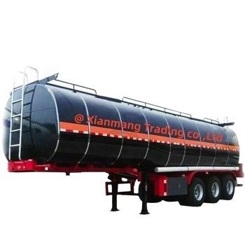 سعر جيد 2/3 محور 30000L ناقلة نصف مقطورة فولاذ الكربون / الفولاذ المقاوم للصدأ / سبيكة الألومنيوم للنفط / الوقود / الديزل / البنزين / الخام / الماء / الحليب حسب الطلب الانترنت