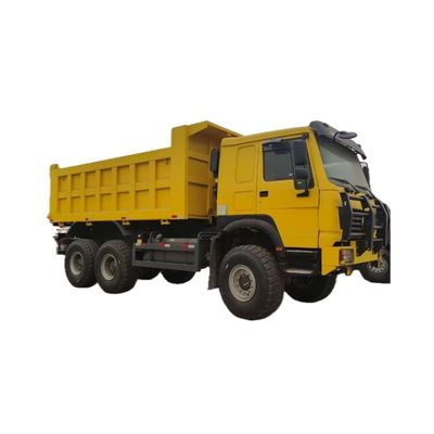 سعر جيد شاحنة سينوتريك محرك وقود الديزل نوع 6X6 380HP شاحنة هدر 6 عجلات منجم شاحنة هدر خاصة للمناطق الصعبة والظروف الانترنت