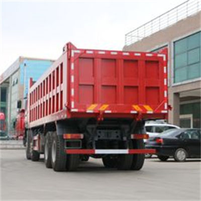 سعر جيد هوو 8x4 12-طائر شاحنة القمامة LHD معيار انبعاثات اليورو الثاني 380HP قابلة للتخصيص الدفة اليمنى الانترنت