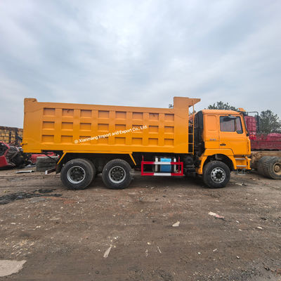 سعر جيد شاكمان F3000 6x4 شاحنة قمامة مستعملة 380HP إطارات نموذج 12.00R20 يورو 2 معيار الانبعاثات 10 إطارات FAST10JSD180 QH50 صندوق التروس الانترنت