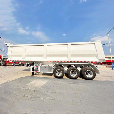 سعر جيد 24m3 3 محور القمامة نصف مقطورة U-Shaped دلو القياسية (حجم 9400mm × 2400mm × 3300mm) الانترنت